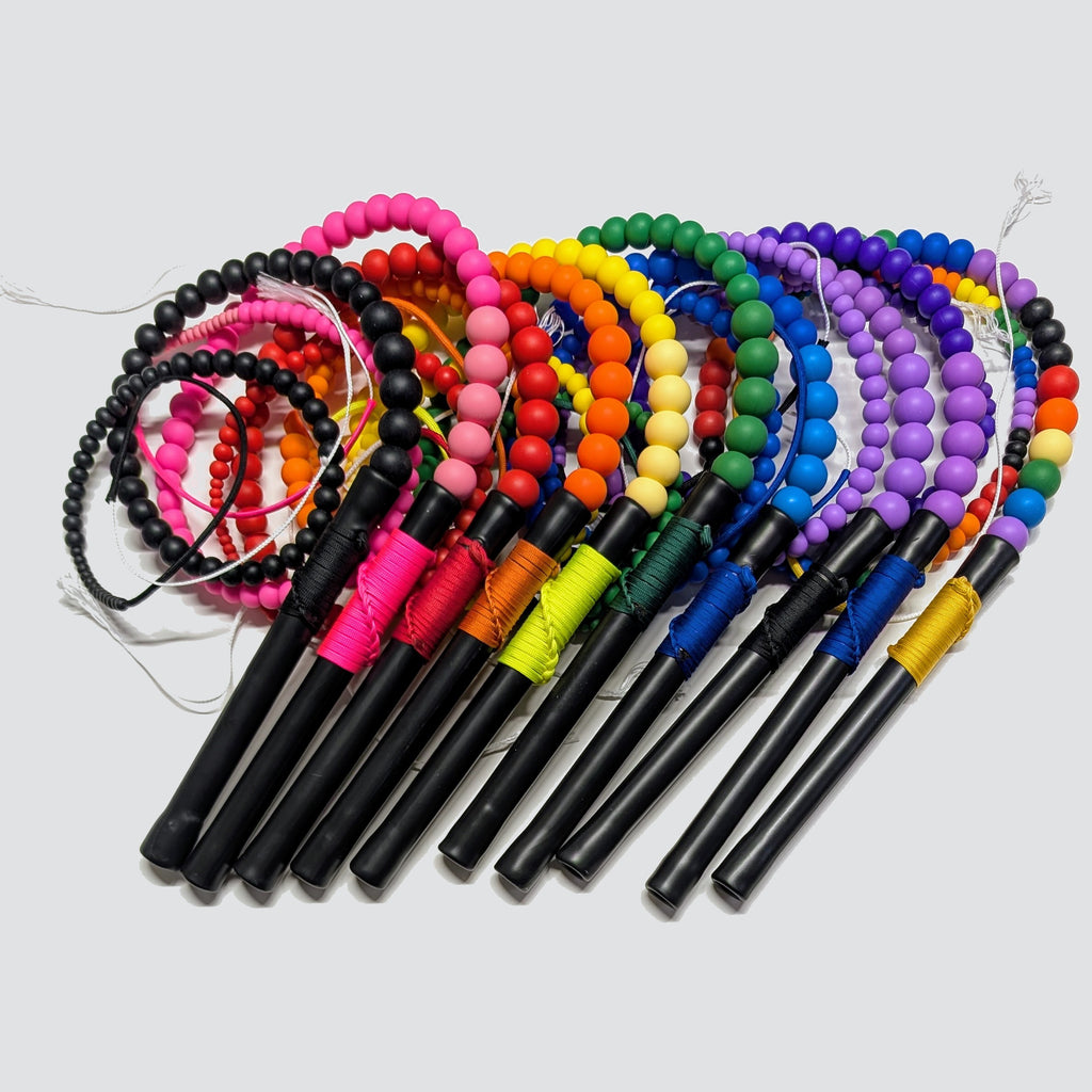 Hybrid Beaded Lizard Silicone Whip.