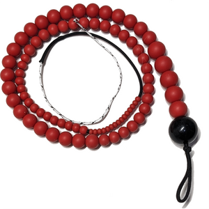 The Beaded Lizard Silicone Snake Whip.
