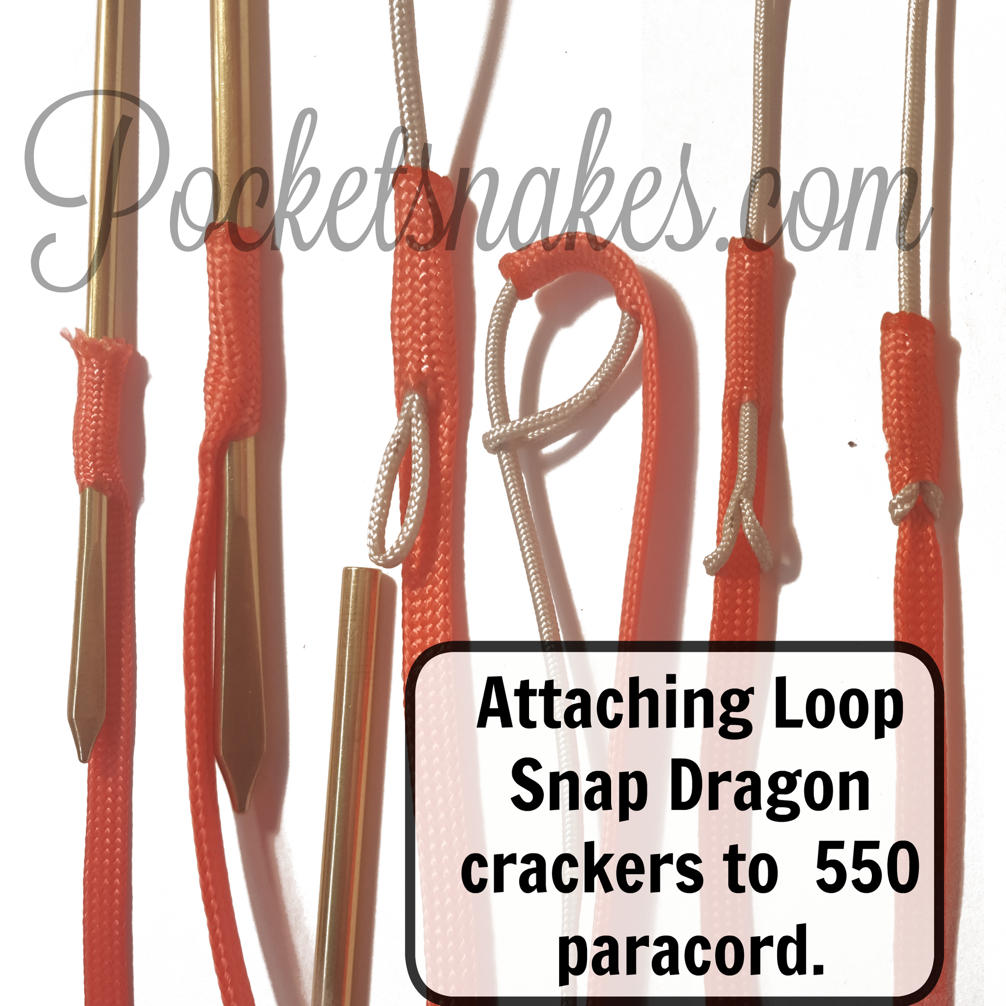 Snap Dragons Quick Change Crackers for any Whip